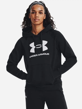 Худи теплое женское Under Armour Ua Rival Fleece Big Logo Hdy 1379501-001 XS (196883854233)