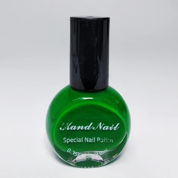 Лак-краска для стемпинга Kand Nail, 10 мл. (зелёный)