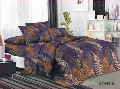 Евро комплект постельного белья Vital - Textile Бязь 3D Premium 200х220 см (BPe-249)