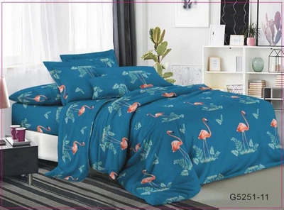Двухспальный комплект постельного белья Vital - Textile Бязь 3D Premium 180х220 см (BP2-254)