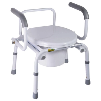 Крісло-туалет із відкидними підлокітниками NOVA A8900AD
