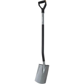 Лопата с закругленным лезвием Fiskars Ergonomic 131400 (1001411)
