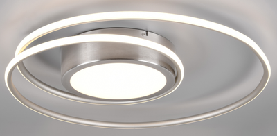 Люстра Trio с пультом управления YAVA 56W 6800lm 2700 - 6000K (672310207) на кухню, для спальни, для гостиной