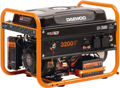 Генератор бензиновий Daewoo GDA 3500E 2.8 кВт