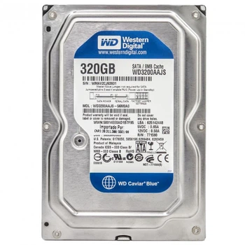 Жесткий диск Western Digital 3.5 WD Blue 320Gb WD3200AAJS (WD3200AAJS) Б/у