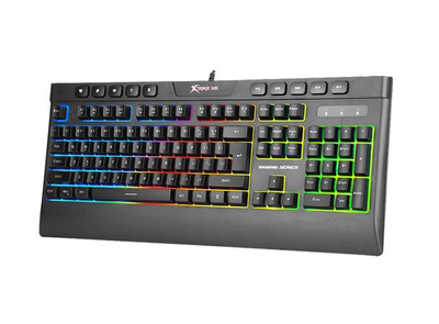 Клавиатура проводная игровая Xtrike ME KB-508 RGB EN с подсветкой