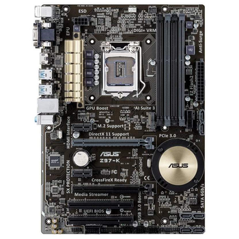 Материнська плата ASUS Z97-K (Z97-K) (s1150, Intel Z97, ATX)