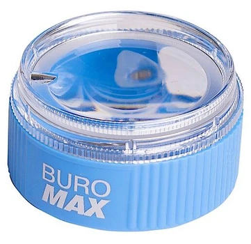 Чинка, пластиковий корпус, з контейнером Buromax (BM.4756)
