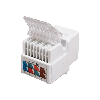 Модуль вузький Keystone Jack RJ-45 кат.5E UTP, 17,2 мм, Q100