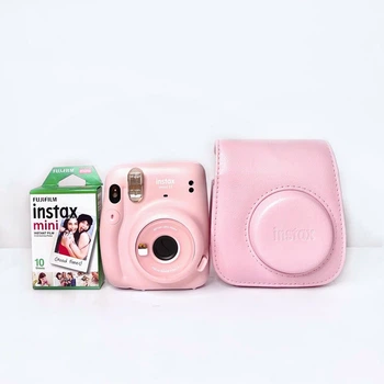 Камера моментальной печати Fujifilm Instax Mini 11 Rose + Чехол + Фотопленка 10шт