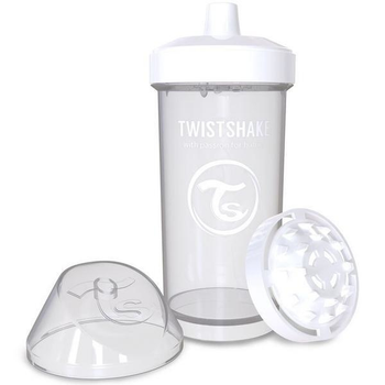 Дитяча чашка Twistshake 360мл 12+міс, біла 78073