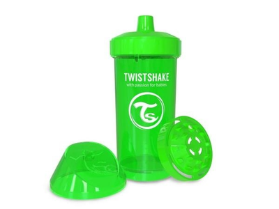 Дитяча чашка Twistshake 360мл 12+міс, зелена 78071