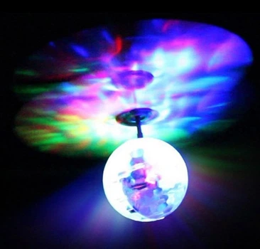 Летающий, сверкающий шар&nbsp;аккумуляторный LED Flying Ball&nbsp;JM888 Прозрачный USB (SN9QI1742)
