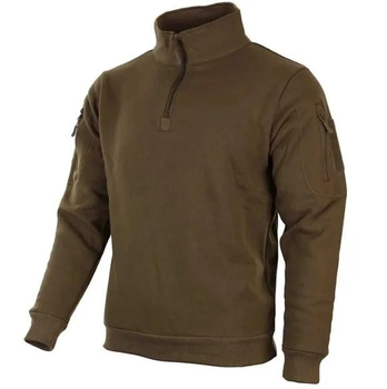 Кофта тактическая Mil-Tec Tactical Sweatshirt Coyote 11472519-L