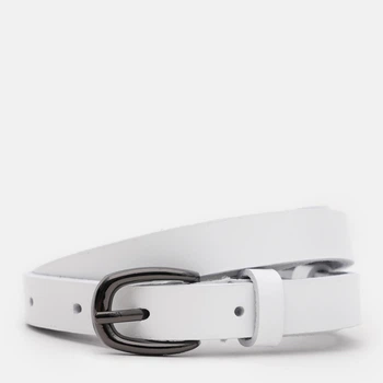 Ремень женский из натуральной кожи Laras 110v10genw32-white 110 см Белый (ROZ6400176600)