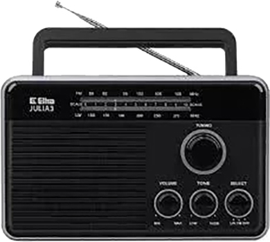 Радио Eltra Julia 3 black (5907727027905)