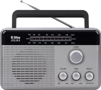 Radio Eltra Julia 3 srebrne (5907727027912)