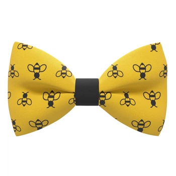 Метелик Bow Tie House жовтий з бджолами оригінальний 08855