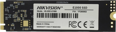 Dysk SSD Hikvision E1000 256GB M.2 NVMe PCIe 3.0 x4 3D NAND (TLC) (HS-SSD-E1000/256G)