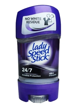 Антиперспирант-дезодорант женский Lady Speed Stick Invisible Protection Нивидимая защита гелевый 65 мл