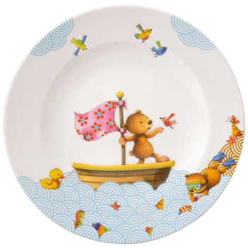 Тарілка дитяча плоска 21,5 см Happy as a Bear Villeroy&Boch 1486642640