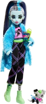 Кукла Монстер Хай Фрэнки Штейн Пижамная вечеринка Monster High Frankie Stein Creepover Party Mattel (HKY68)