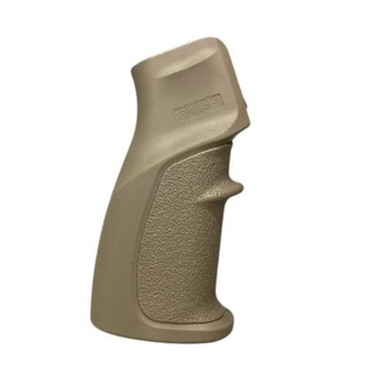 Рукоятка пистолетная прорезиненная для AR15 DLG TACTICAL (DLG-106), цвет Койот, с отсеком для батареек