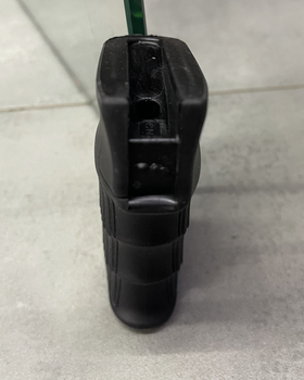 Рукоятка пістолетна прогумована AK 47/74 GRIP DLG-098, колір Чорний, з відсіком для батарейок
