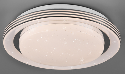 Люстра LED светодиодная потолочная Reality с пультом управления ATRIA 10W 1080lm 3000 - 6000K (R67042800) на кухню, для спальни, для гостиной