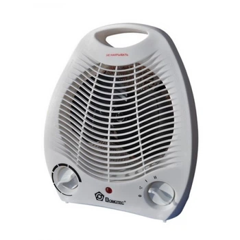 Обігрівач 1000/2000 W Domotec MS-5901 два режими Білий (SN9QI12132)