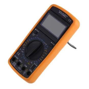 Мультиметр DT9208A Digital Tech з вимірюванням температури універсальний (IS33)