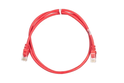 Патч-корд 2E Cat 5e 1.2 м з екранованою крученою парою UTP Червоний (2E-PC5ECOP-120RD)