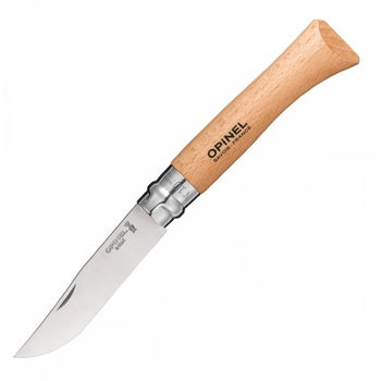 Нож складной Opinel 10 VRI inox тип Viroblock Длина клинка 100 мм