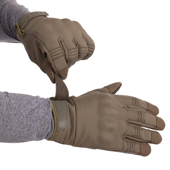 Перчатки тактические с закрытыми пальцами Zelart Military Rangers 9878 размер S Olive