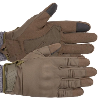 Перчатки тактические с закрытыми пальцами Zelart Military Rangers 9878 размер XXL Olive
