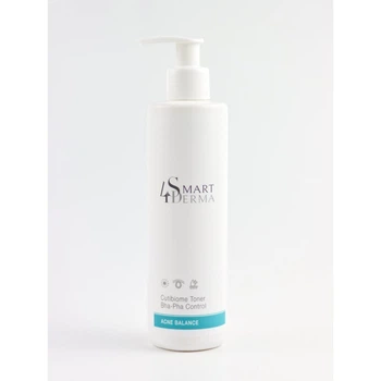 Себорегулюючий мультикислотний тонер Smart4Derma Acne Balance CUTIBIOME TONER BHA-PHA CONTROL 250мл