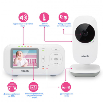 Цифровая видеоняня 2,4" Vtech VM2251