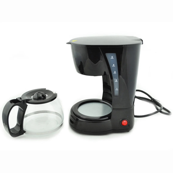 Кавоварка, крапельна Rainberg RB-606 c чайником 650W Чорний 0.6 л (ICL44)