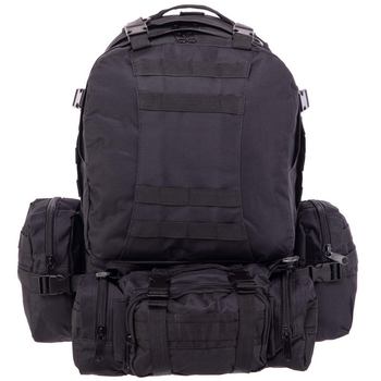 Рюкзак тактичний рейдовий SP-Sport ZK-5504 розмір 31x20x48см 30л Колір: Чорний
