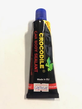 Поліуретановий герметик для швів сірий 60g "Crocodile" (сірий ковпачок)