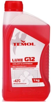 Охолоджуюча рідина TEMOL LUXE G12 RED, 1КГ