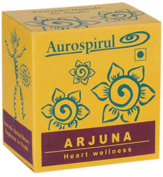 Дієтична добавка захищає серце та печінку Aurospirul Arjuna 100 капсул (0730490942770)