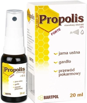 Suplement diety Bartpol Propolis Forte Ekstrakt 10% 20 ml (5907799203184)