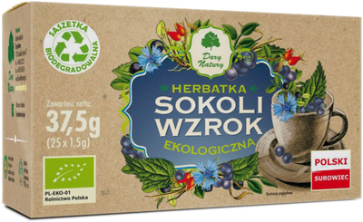 Herbata Dary Natury Sokoli Wzrok Eko 25x2 g (5903246864687)