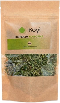 Конопляний чай Koyi з листя та квіток конопель 40 г (5904754577045)