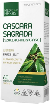 Suplement diety Medica Herbs Cascara Sagrada 60 kapsułek (5903968202156)
