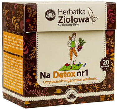 Чай трав'яний Natura Wita Детокс №1 Очищення 20x2 г (5902194544559)