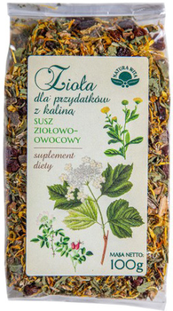 Herbata Natura Wita Zioła dla Przydatków z Kaliną 100g (5902194544825)