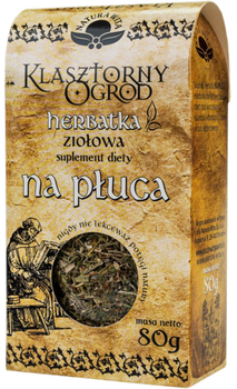 Herbata Natura Wita Na Płuca 80g Klasztorny Ogród (5902194545761)