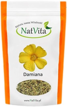 Herbatka Natvita Damiana liście pocięte 30g (5902096506846)